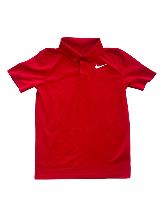 Nike Other - Boy's Nike Dri-fit Red Golf Polo Size Medium